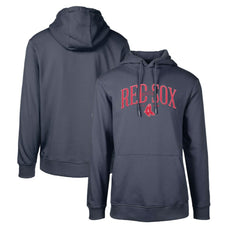 Boston Red Sox Levelwear Cooperstown Collection Podium Retro Spellout Pullover Hoodie - Navy - MLB on Sale