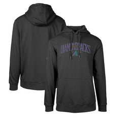 Arizona Diamondbacks Levelwear Cooperstown Collection Podium Retro Spellout Pullover Hoodie - Black - MLB on Sale