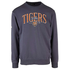 Detroit Tigers Levelwear Zane Cooperstown Collection Retro Spellout Pullover Sweatshirt - Navy - MLB Online