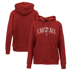 St. Louis Cardinals Levelwear Women's Adorn Cooperstown Collection Retro Spellout Pullover Hoodie - Red - MLB Discount