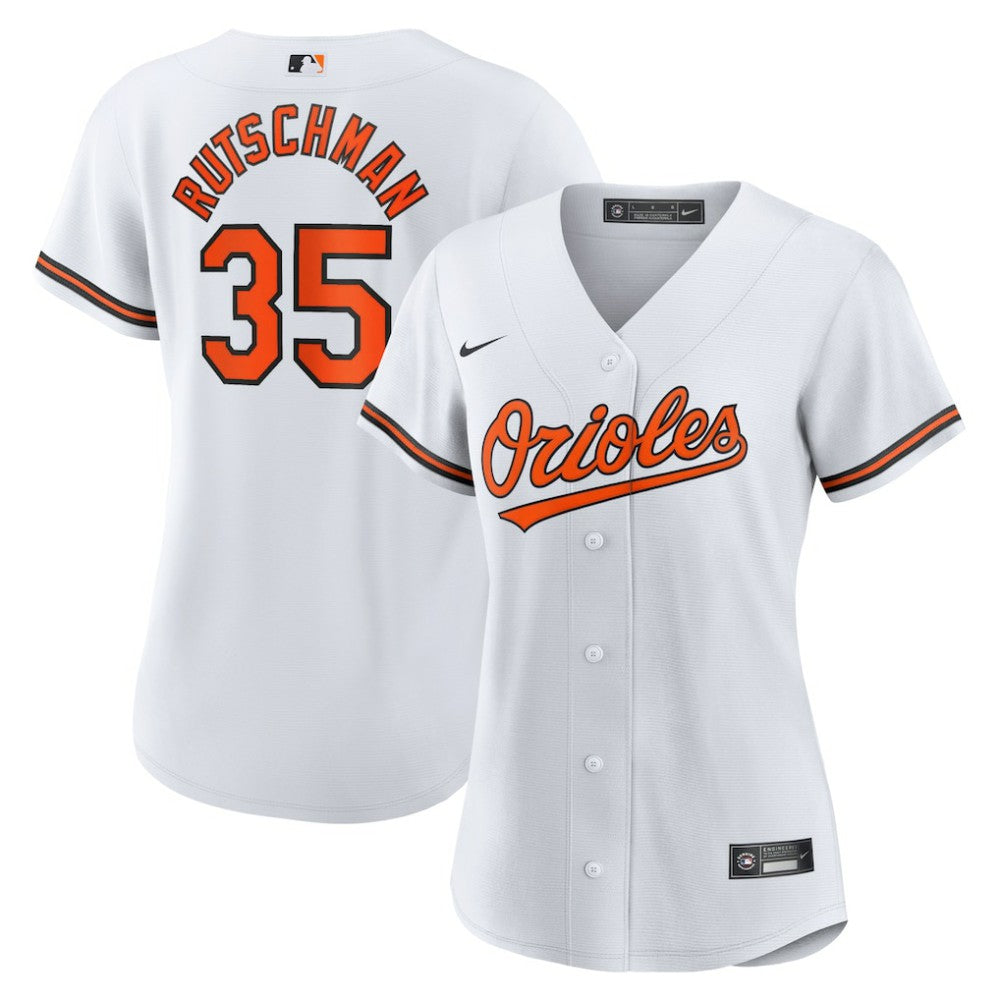 Adley Rutschman Baltimore Orioles Nike Women's Home Replica Player Jersey - White - Nike Lifestyle