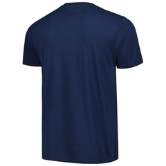 Seattle Mariners Homage Hand-Drawn Logo Tri-Blend T-Shirt - Navy - MLB on Sale