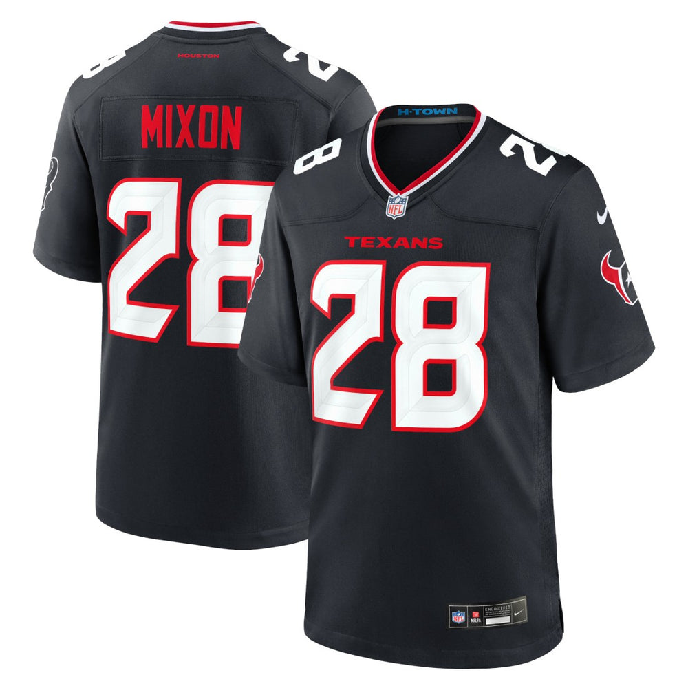 Nike Joe Mixon Houston Texans Game Jersey Navy