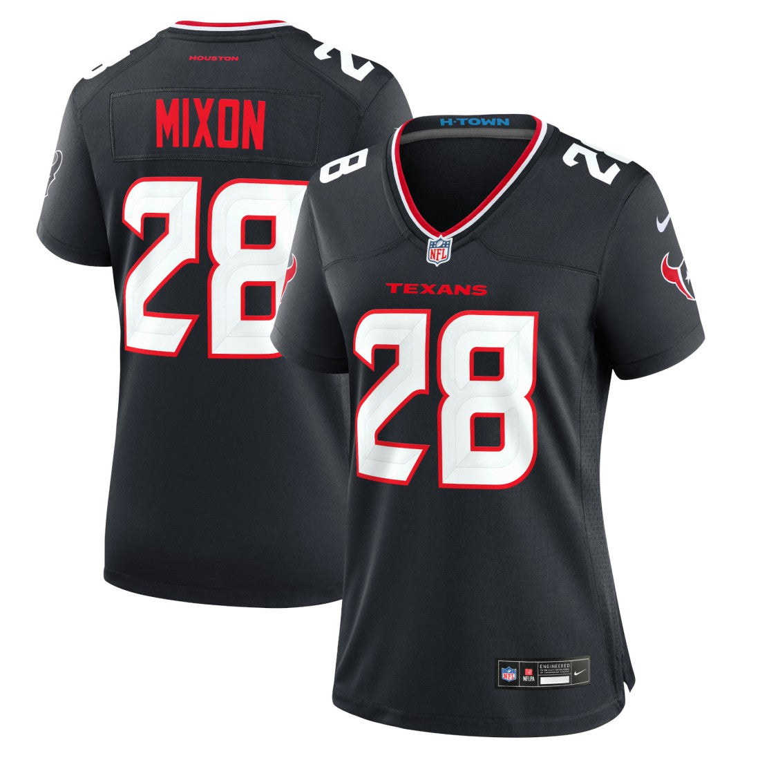 Nike Joe Mixon Houston Texans Women's Game Jersey Navy