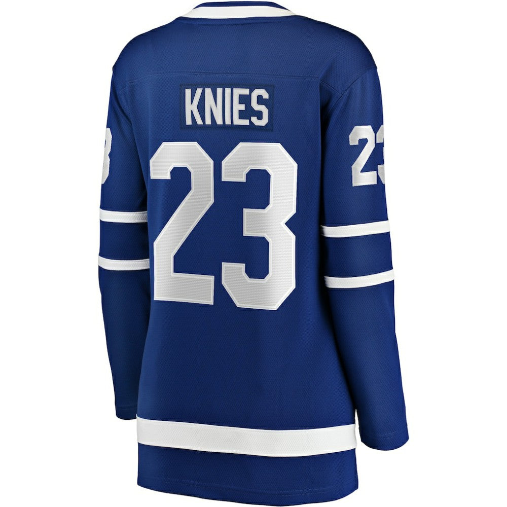 Matthew Knies Toronto Maple Leafs Fanatics Women's Home Breakaway Jersey - Blue - NHL 201540904