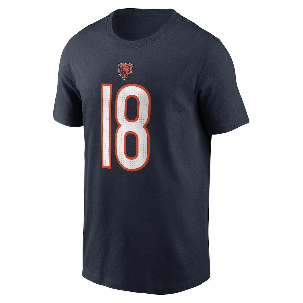 Nike Caleb Williams Chicago Bears Name & Number T-Shirt Navy