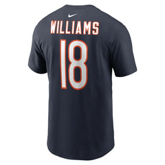 Nike Caleb Williams Chicago Bears Name & Number T-Shirt Navy