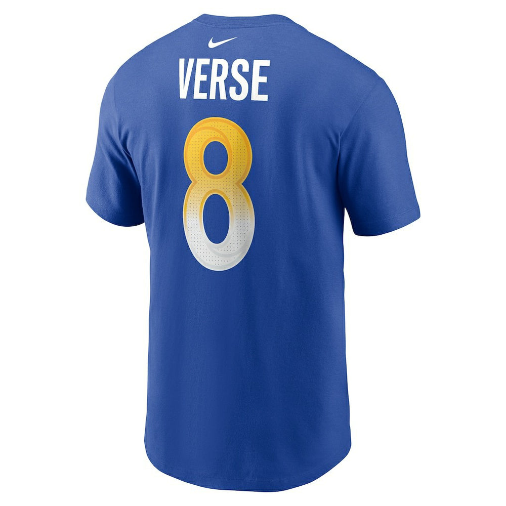 Nike Jared Verse Los Angeles Rams Name & Number T-Shirt Royal