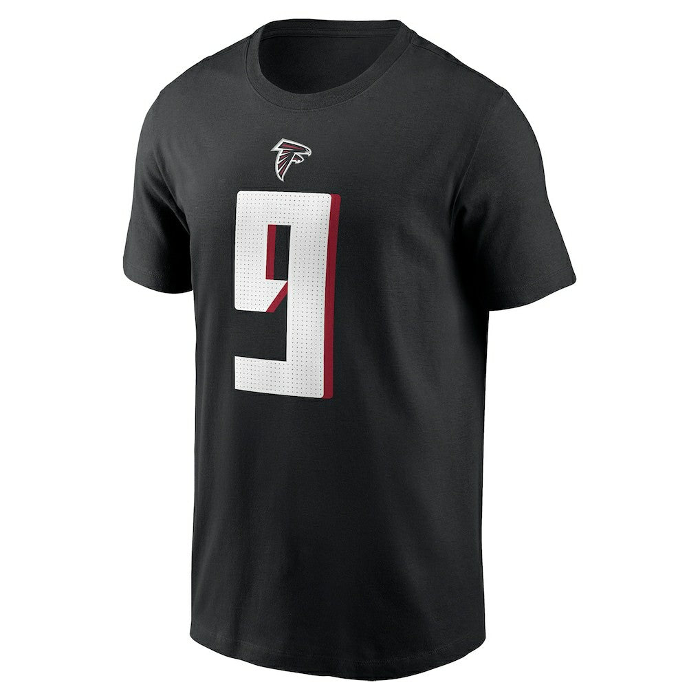 Nike Michael Penix Jr. Atlanta Falcons Name & Number T-Shirt Black
