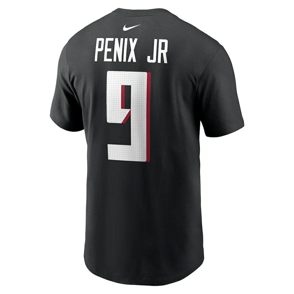 Nike Michael Penix Jr. Atlanta Falcons Name & Number T-Shirt Black