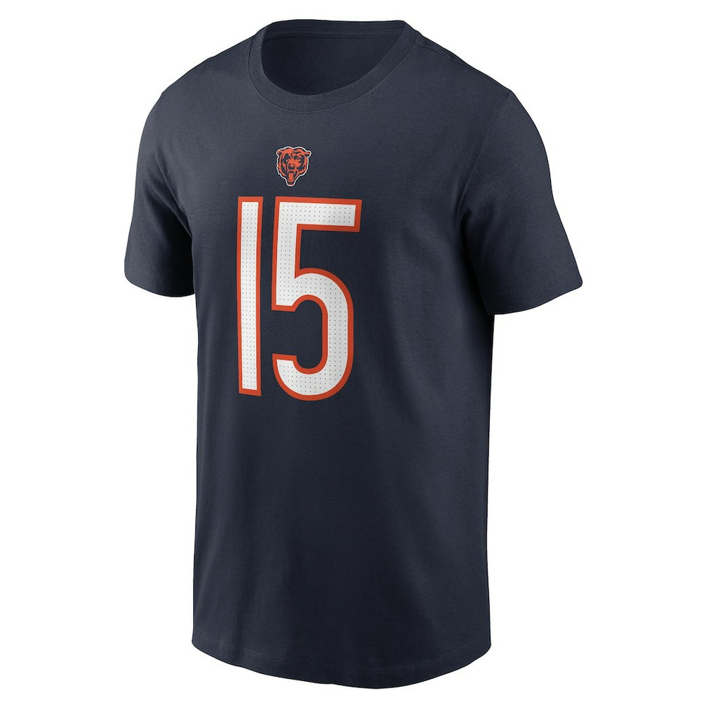 Nike Rome Odunze Chicago Bears Name & Number T-Shirt Navy