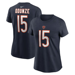 Nike Rome Odunze Chicago Bears Women's Name & Number T-Shirt Navy
