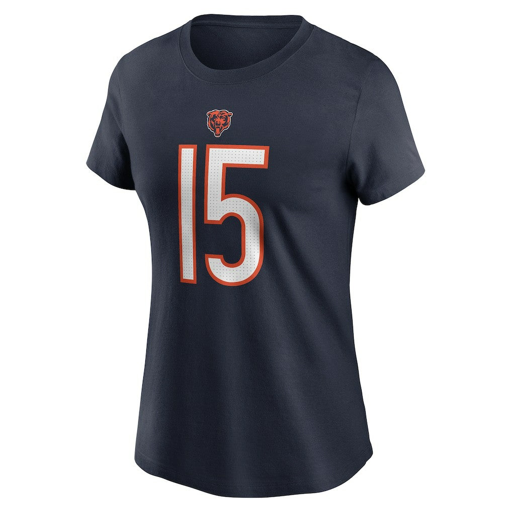 Nike Rome Odunze Chicago Bears Women's Name & Number T-Shirt Navy