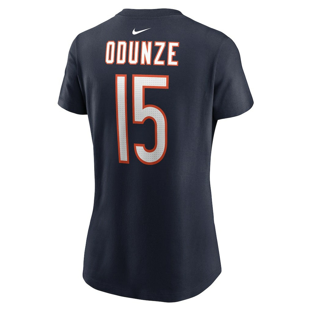 Nike Rome Odunze Chicago Bears Women's Name & Number T-Shirt Navy