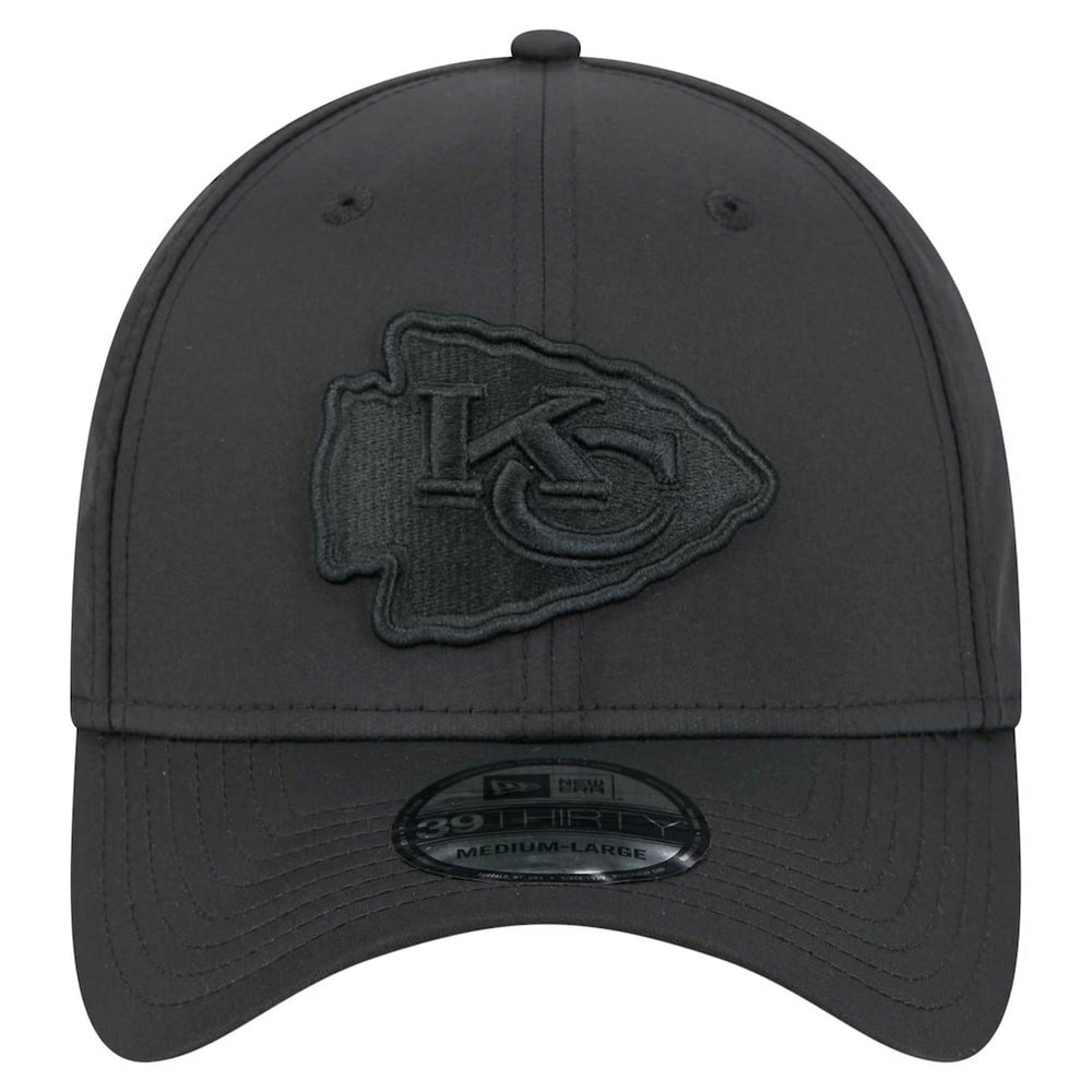 Kansas City Chiefs New Era Hydro 39THIRTY Flex Hat Black