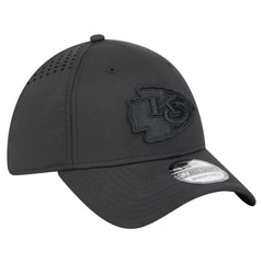 Kansas City Chiefs New Era Hydro 39THIRTY Flex Hat Black