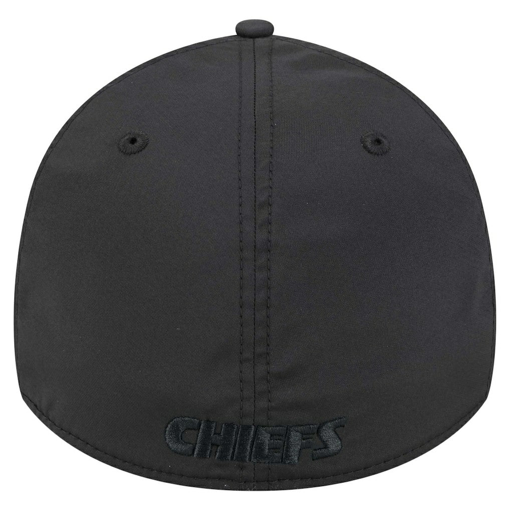 Kansas City Chiefs New Era Hydro 39THIRTY Flex Hat Black