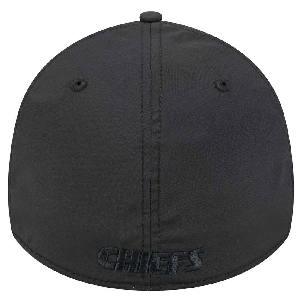 Kansas City Chiefs New Era Hydro 39THIRTY Flex Hat Black