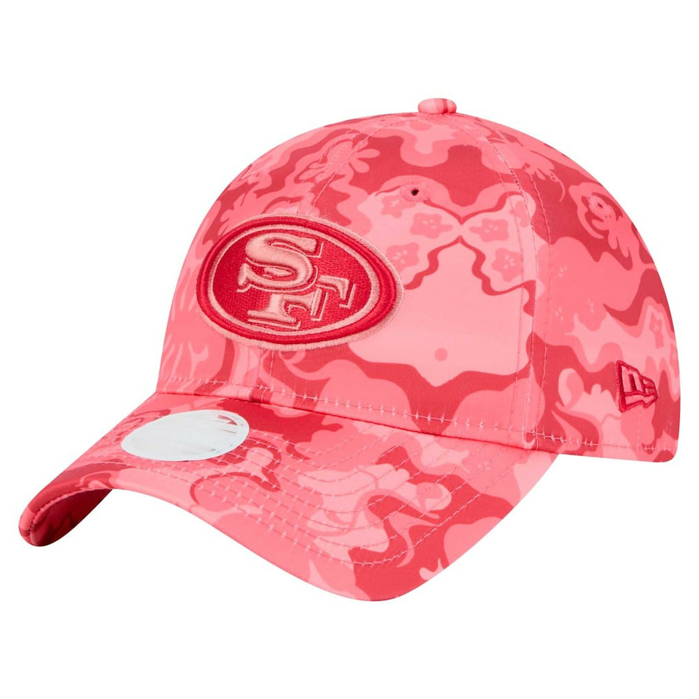 San Francisco 49ers New Era Women's Trippy 9TWENTY Adjustable Hat Scarlet