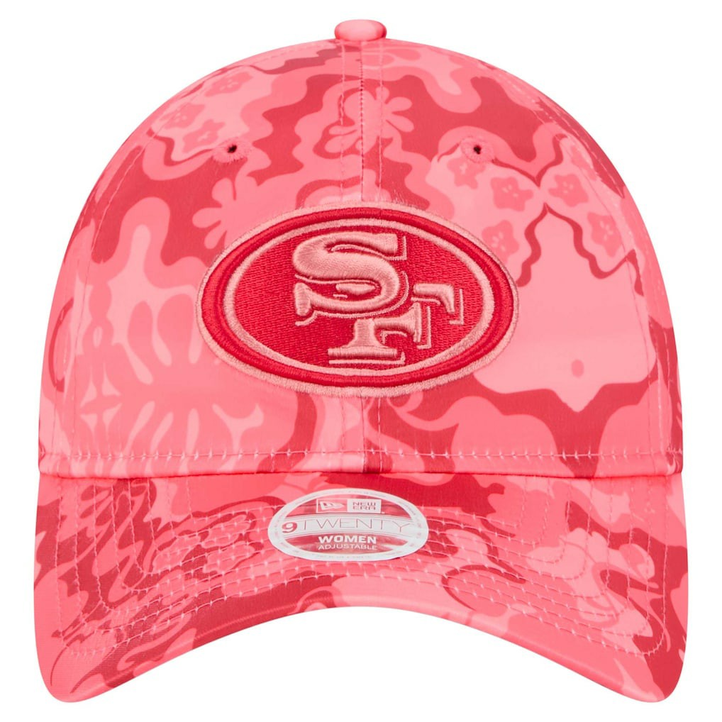 San Francisco 49ers New Era Women's Trippy 9TWENTY Adjustable Hat Scarlet