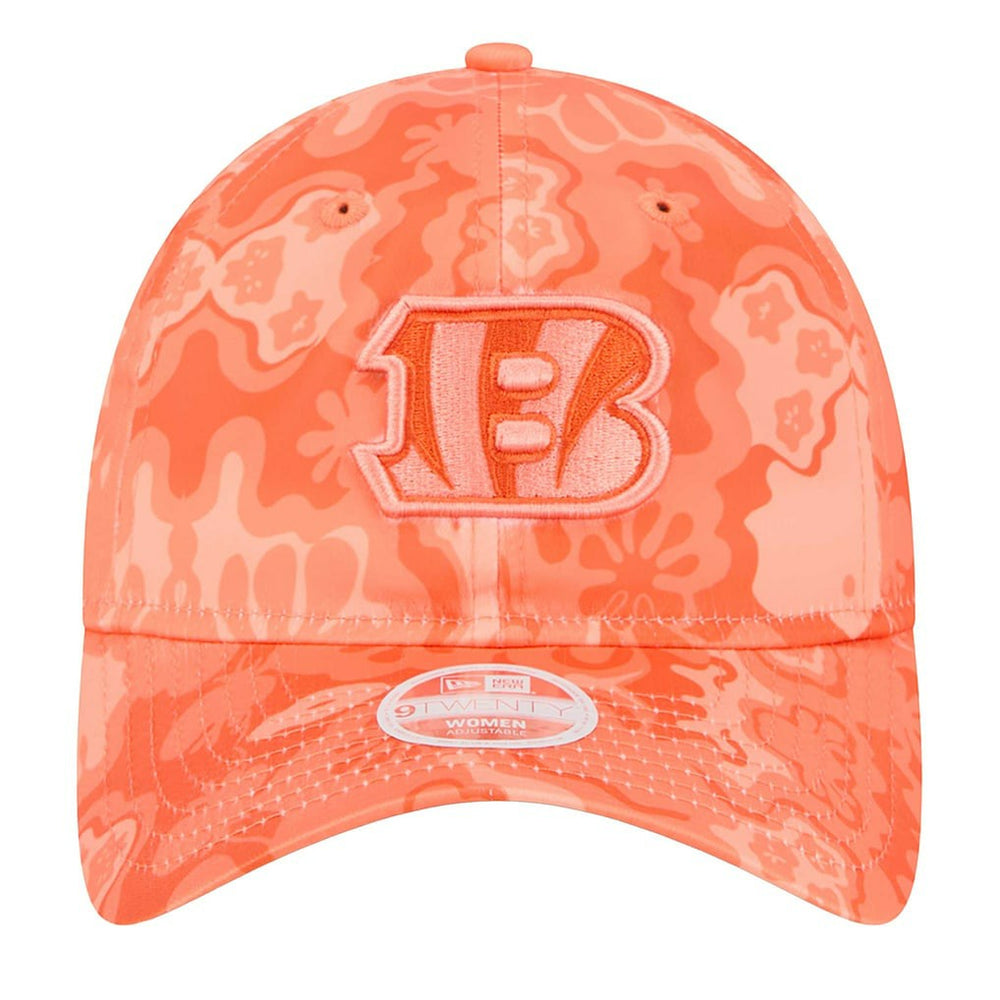 Cincinnati Bengals New Era Women's Trippy 9TWENTY Adjustable Hat Orange