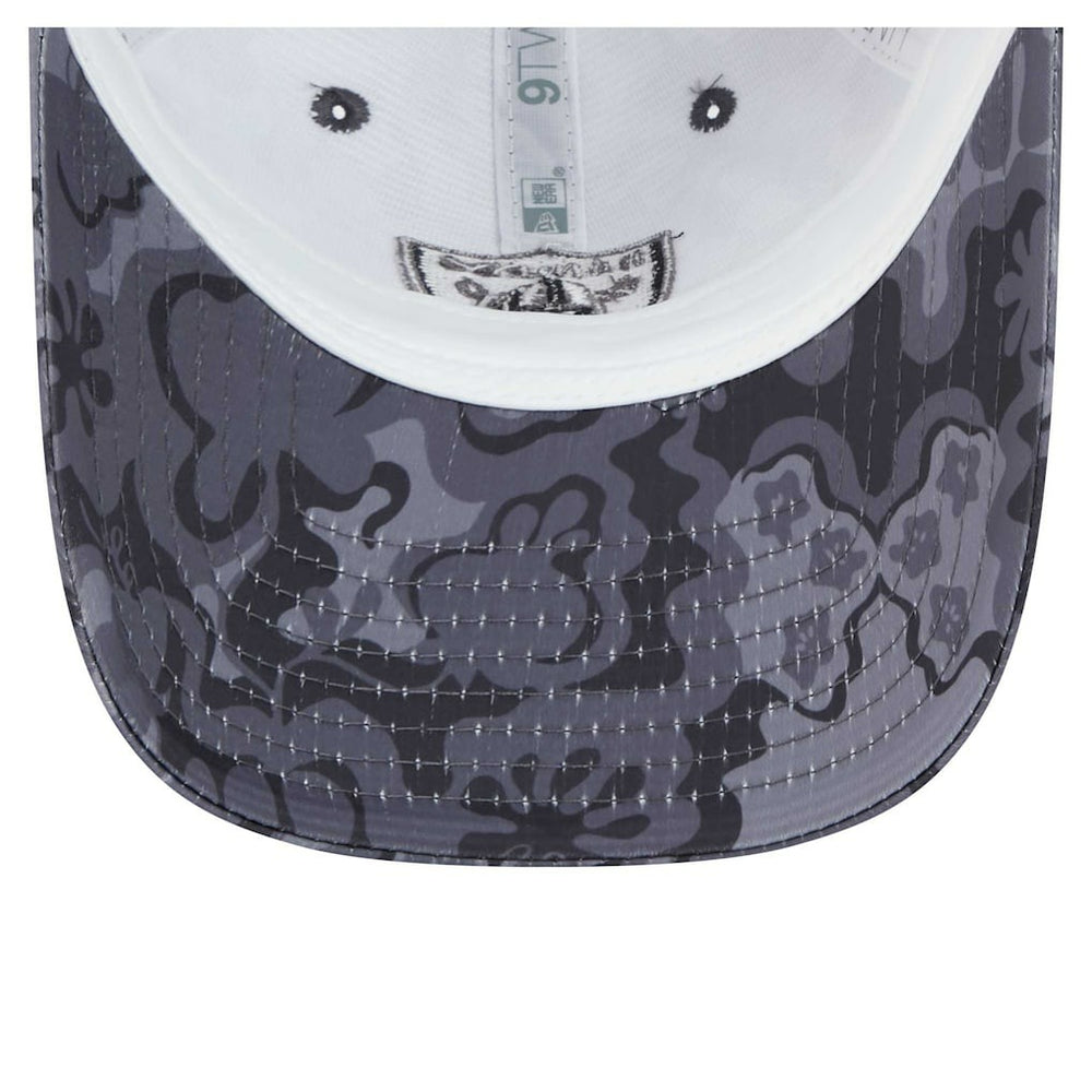 Las Vegas Raiders New Era Women's Trippy 9TWENTY Adjustable Hat Black