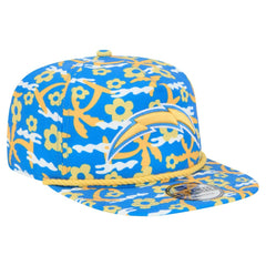 Los Angeles Chargers New Era Wakey Wakey Golfer Snapback Hat Blue
