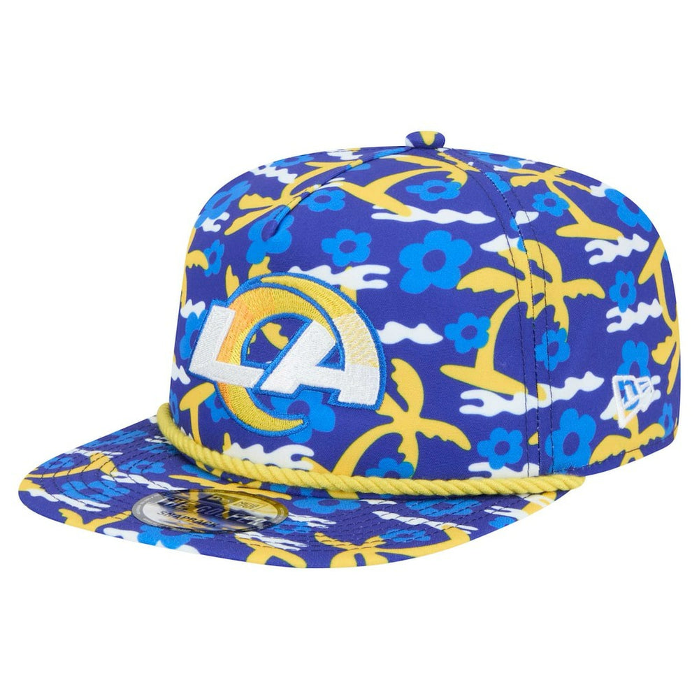 Los Angeles Rams New Era Wakey Wakey Golfer Snapback Hat Royal