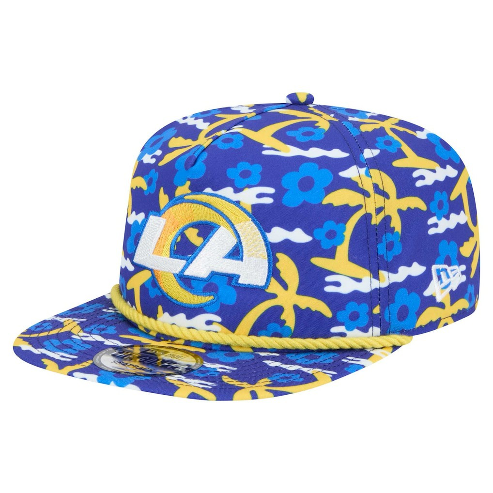 Los Angeles Rams New Era Wakey Wakey Golfer Snapback Hat Royal
