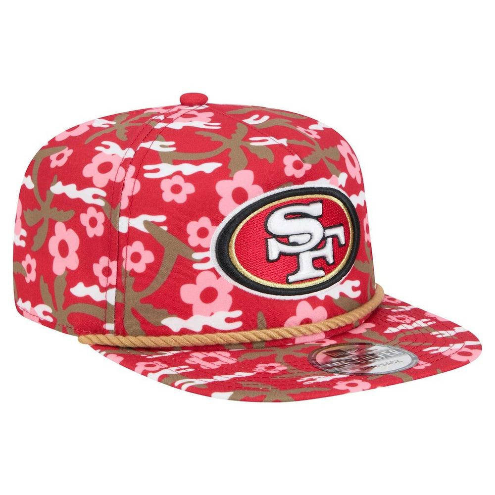 San Francisco 49ers New Era Wakey Wakey Golfer Snapback Hat Scarlet