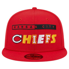 Kansas City Chiefs New Era Ransom 59FIFTY Fitted Hat Red
