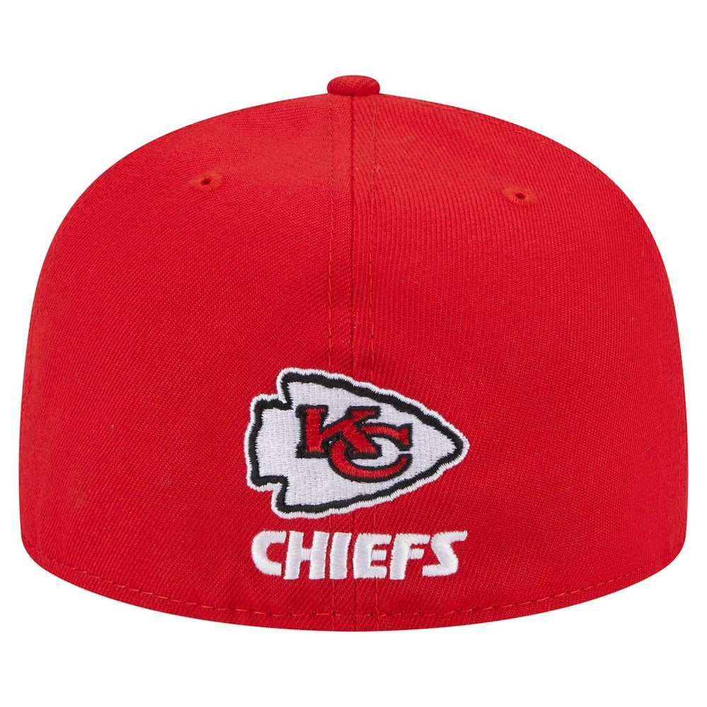Kansas City Chiefs New Era Ransom 59FIFTY Fitted Hat Red