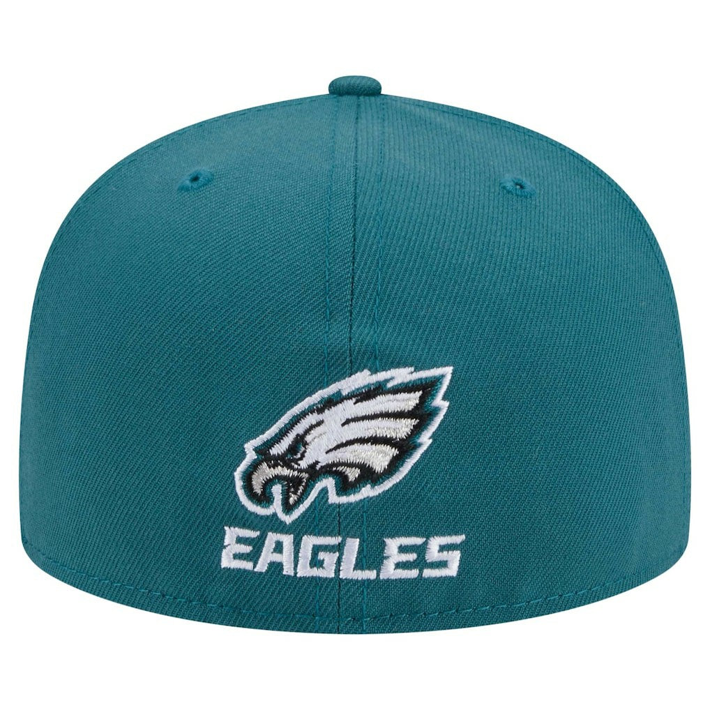 Philadelphia Eagles New Era Ransom 59FIFTY Fitted Hat Midnight Green