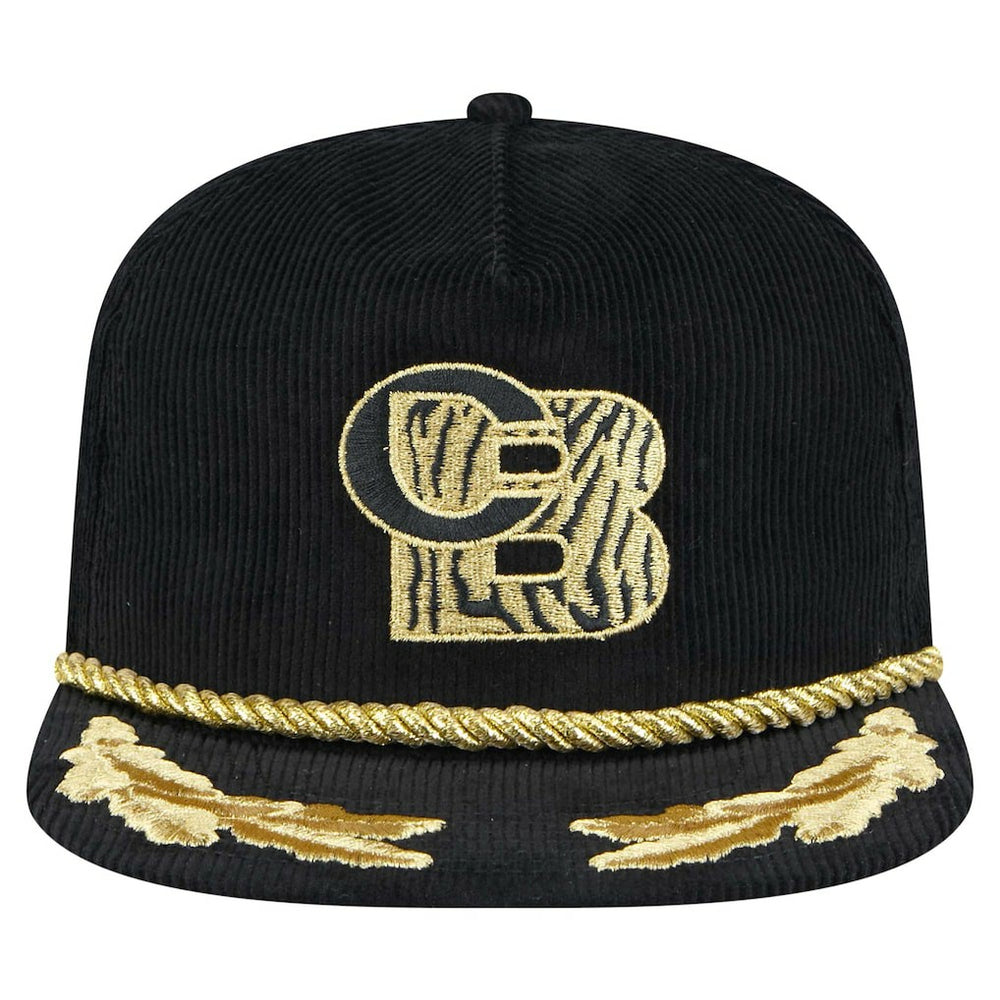 Cincinnati Bengals New Era City Originals Corduroy Skipper Golfer Snapback Hat Black