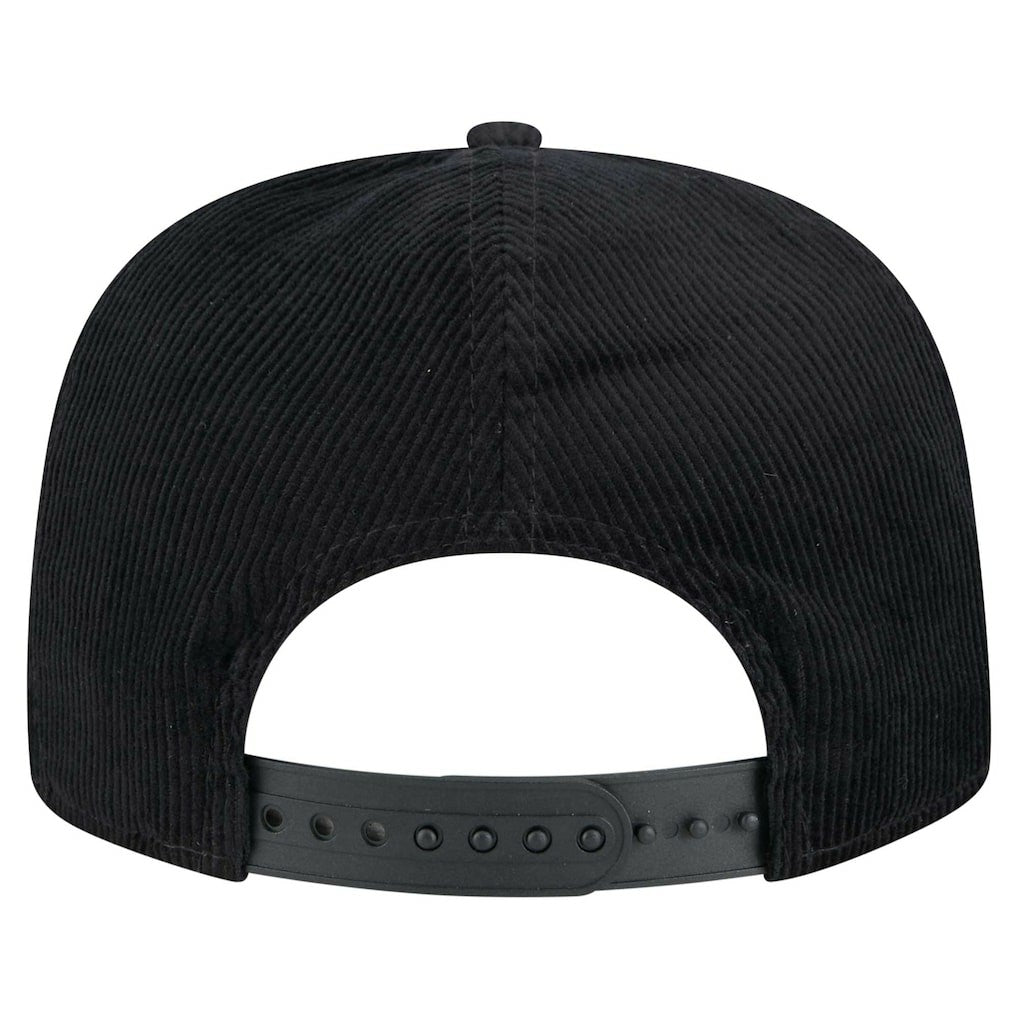 Cincinnati Bengals New Era City Originals Corduroy Skipper Golfer Snapback Hat Black