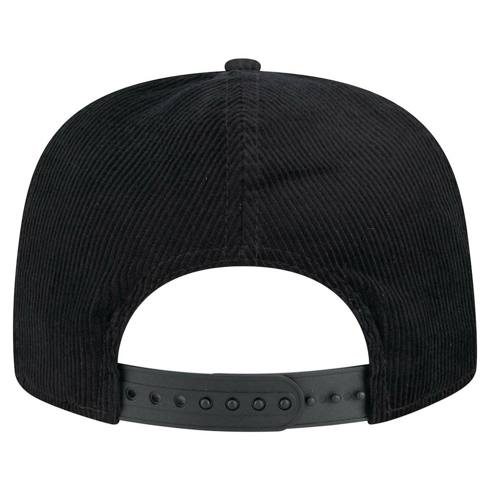 Cincinnati Bengals New Era City Originals Corduroy Skipper Golfer Snapback Hat Black