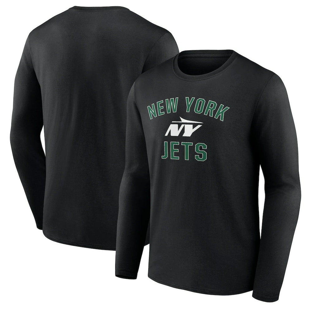 New York Jets Victory Arch Long Sleeve T-Shirt Black
