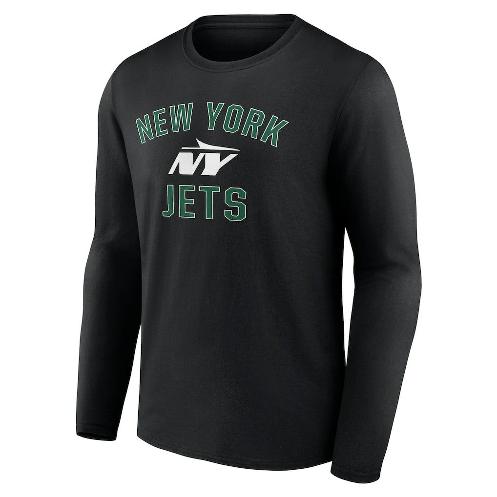 New York Jets Victory Arch Long Sleeve T-Shirt Black