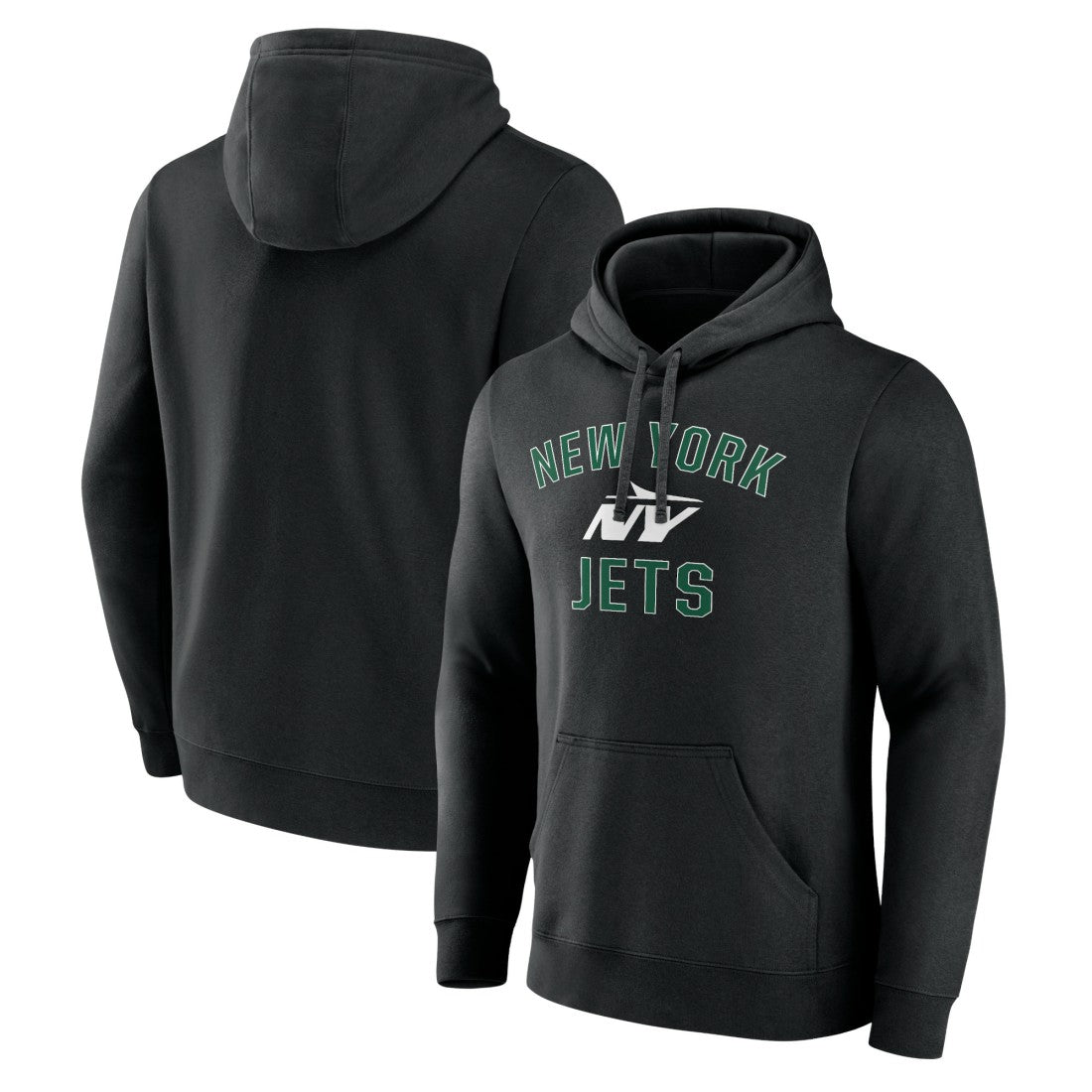 New York Jets Victory Arch Pullover Hoodie Black