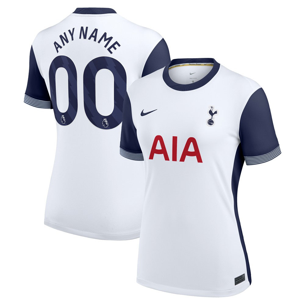 Tottenham Hotspur Women's 2024/25 Home Replica Custom Jersey White - Nike Discount