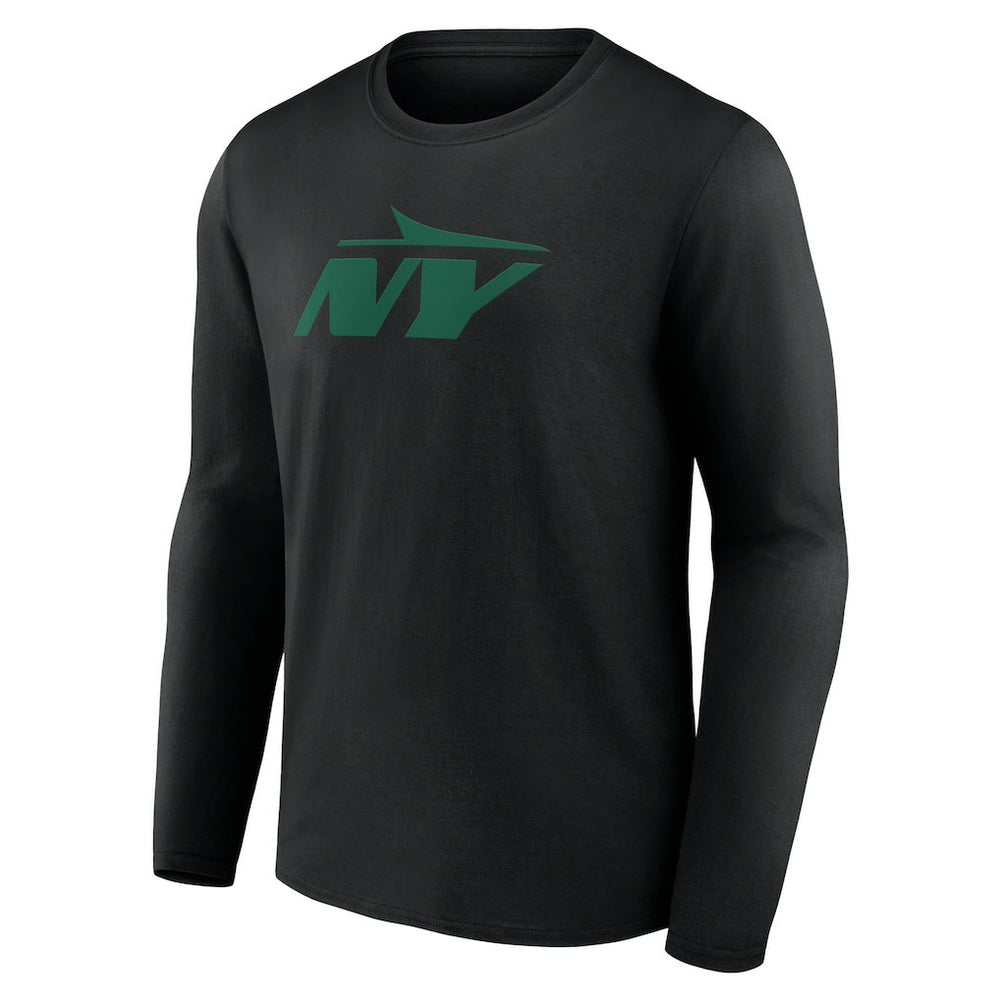 New York Jets Secondary Logo Long Sleeve T-Shirt Black