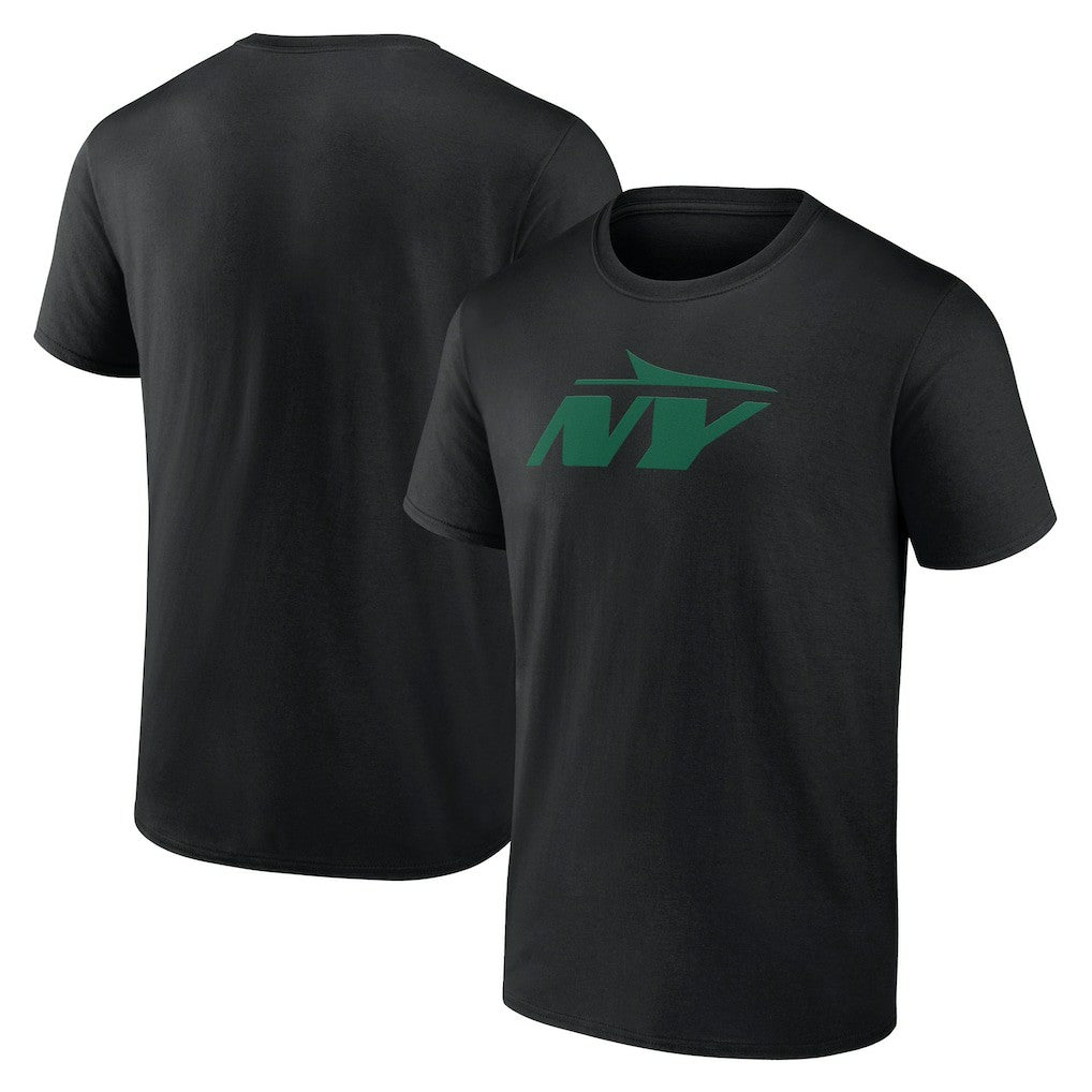 New York Jets Secondary Logo Lightweight T-Shirt Black