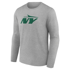 New York Jets Secondary Logo Long Sleeve T-Shirt Gray