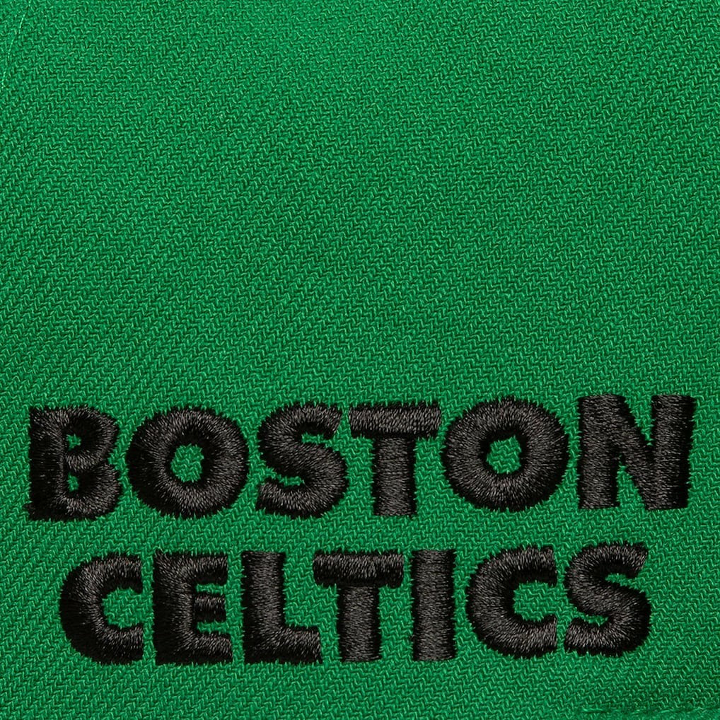 Boston Celtics Starlight Snapback Hat Kelly Green | Mitchell & Ness US
