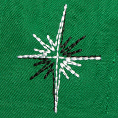 Boston Celtics Starlight Snapback Hat Kelly Green | Mitchell & Ness US