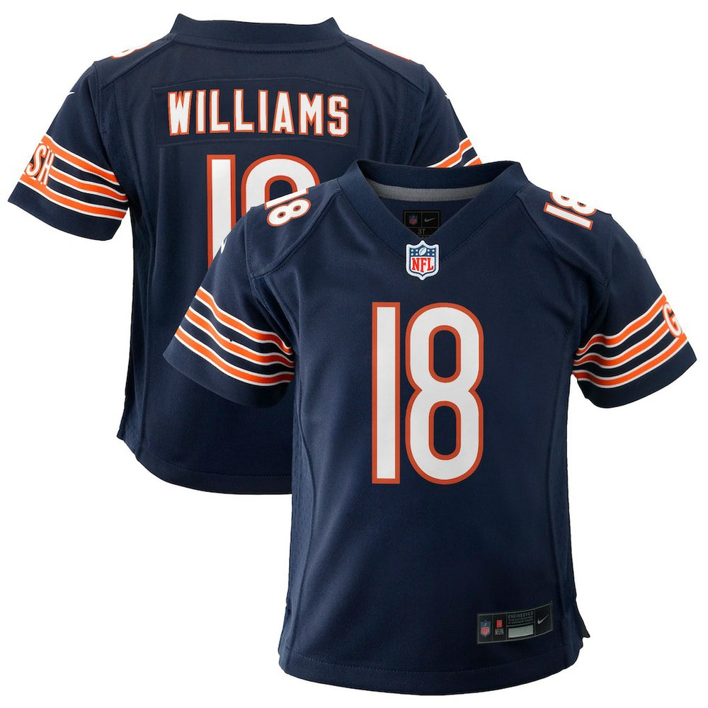Nike Caleb Williams Chicago Bears Youth Game Jersey Navy
