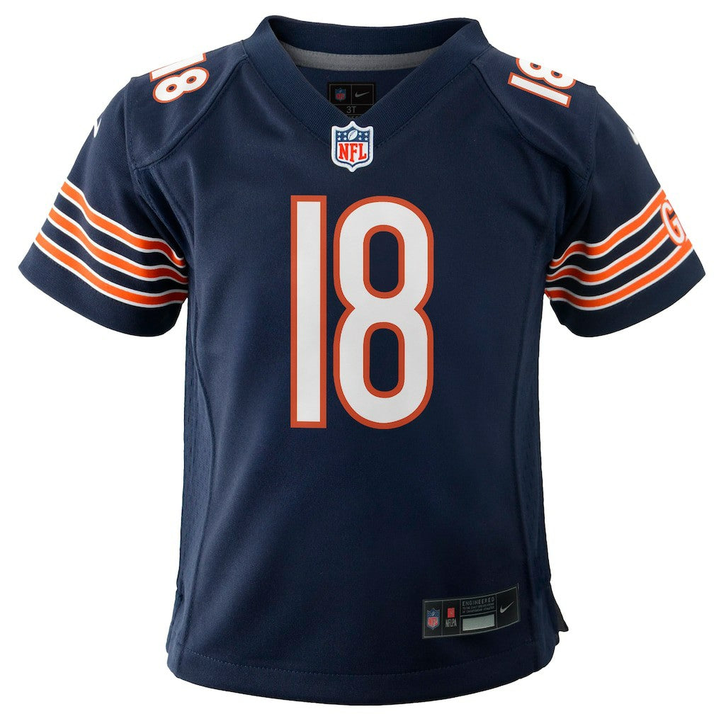 Nike Caleb Williams Chicago Bears Youth Game Jersey Navy