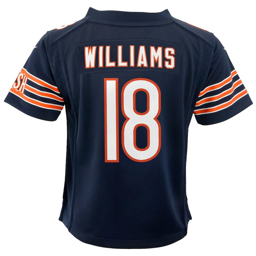 Nike Caleb Williams Chicago Bears Youth Game Jersey Navy