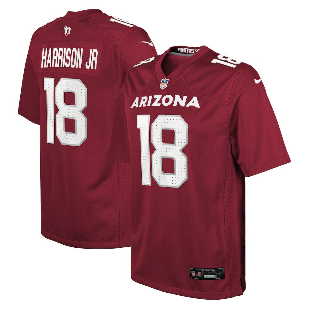 Nike Marvin Harrison Jr. Arizona Cardinals Youth Game Jersey Cardinal