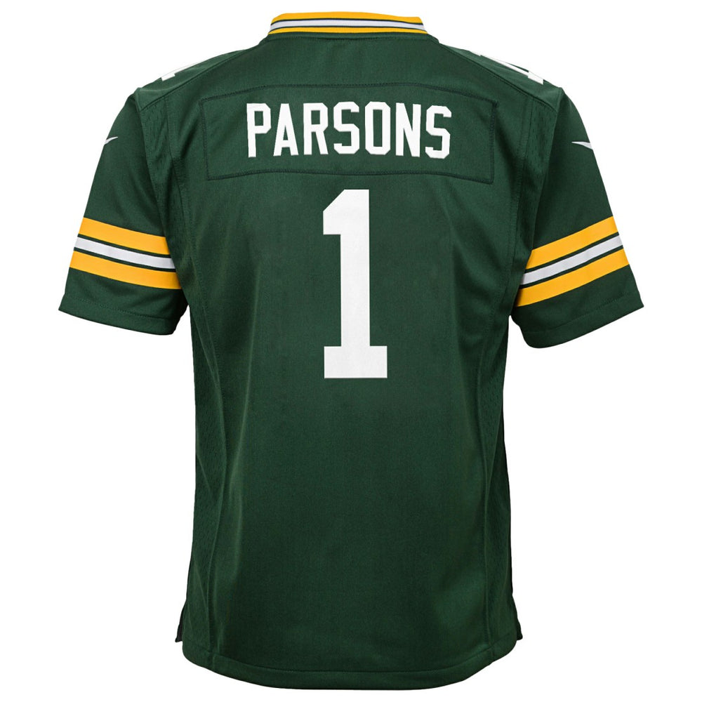 Nike Micah Parsons Green Bay Packers Youth Game Player Jersey Green